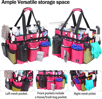 Extra Large Rolling Cleaning Caddy Bag - Image 8