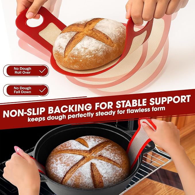 Sourdough Silicone Bread Sling for Dutch Oven, Essentials Bread Making Supplies - Image 6