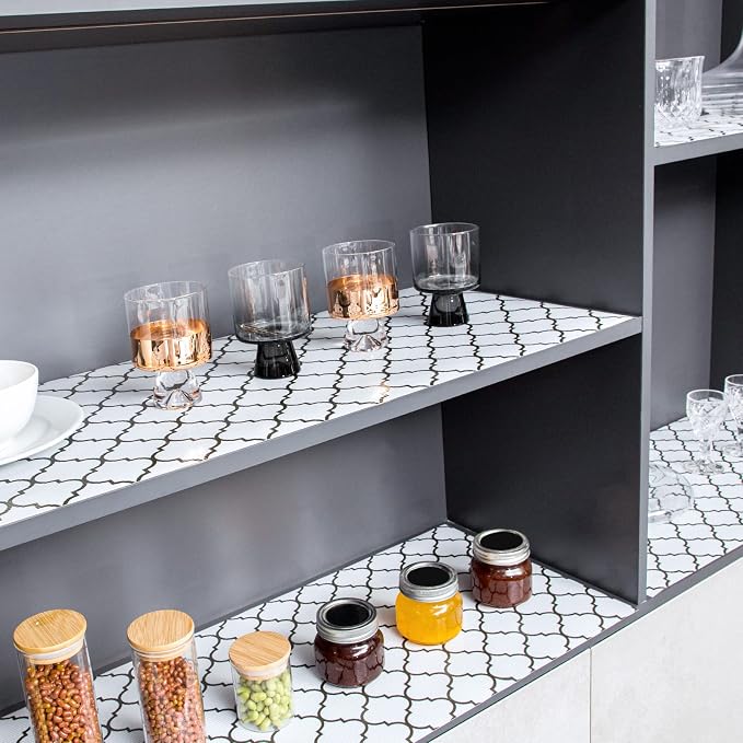 Glotoch Shelf Liner for Kitchen Cabinets, Waterproof and Durable Refrigerator - Image 8