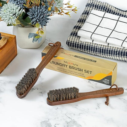 Takavu Horsehair Laundry Stain Brush Set - Image 8