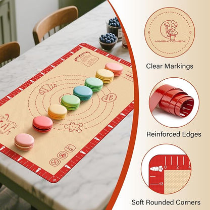 Non-Slip Silicone Baking Mat - Image 4