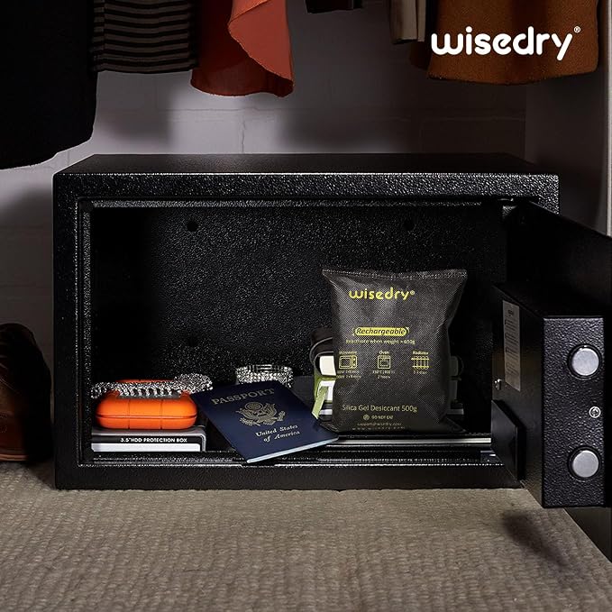 wisedry 10 x 500 Grams Rechargeable Silica Gel Car Dehumidifier, Microwave Fast - Image 7