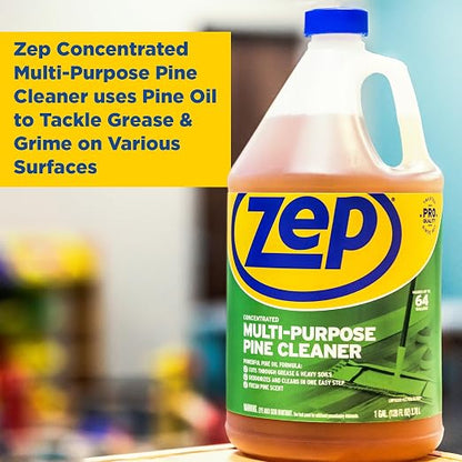 Zep Concentrated Multi-Purpose Pine Cleaner - 128 oz- ZUMPP128 - Multi-Purpose - Image 7