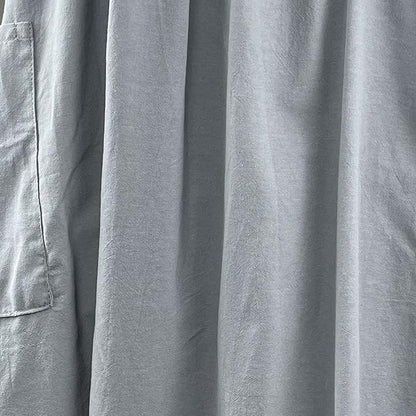 Uaussi Cotton Linen Apron Cross Back Work Apron - Image 3