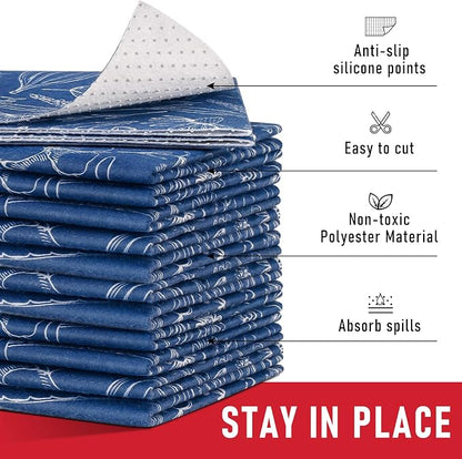 Cooyes Large Fridge Liners for Refrigerator, 17.7" × 24", Drawer & Shelf Liners - Image 4