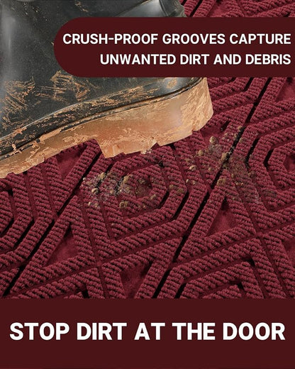 Yimobra Door Mat, Outdoor Indoor Entrance Welcome Mat, Heavy Entry Front Door - Image 3