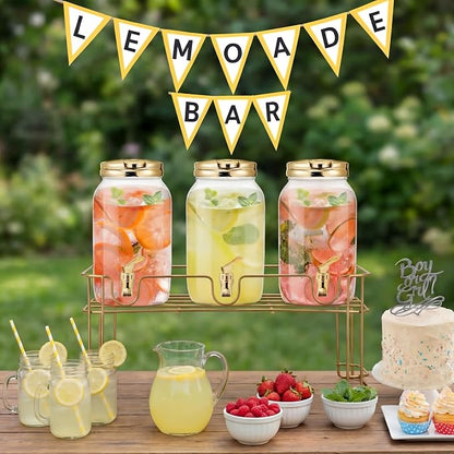 Tanlade 3 Pcs Plastic Drink Dispenser - Image 4