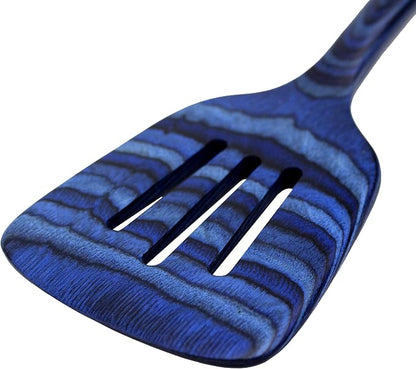 Totally Bamboo Baltique Malta Collection 12-1/2" Wooden Slotted Spatula - Image 4