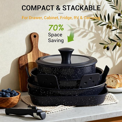 Ammeloo 21 Pcs Pots and Pans Set Non Stick - Image 5