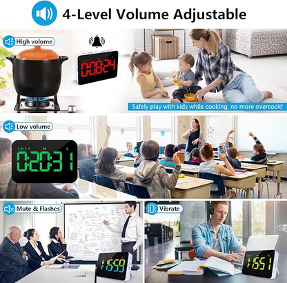 Rechargeable Timers，Digital Kitchen Timer - Image 5