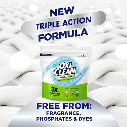 OxiClean Triple Action Free Versatile Stain Remover Powder, Use - Image 2
