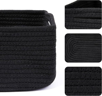 MiniArk Small Storage Baskets for Organizing | Closet Organizer Bins | Shelf - Image 2
