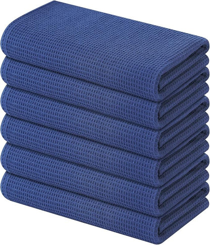 Homaxy 100% Cotton Waffle Weave Kitchen Towels by Homaxy