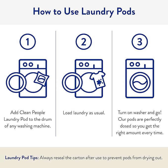 The Clean People Laundry Detergent Pods - Image 4