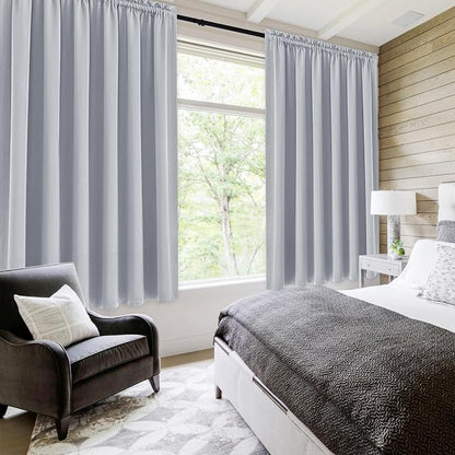 DWCN Blackout Curtains for Living Room Thermal Insulated, Energy Saving & Noise - Image 2