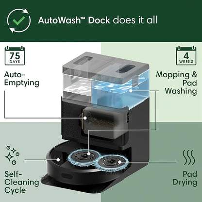 iRobot Roomba Plus 405 2in1 Vacuum & Mop Robot - Image 8