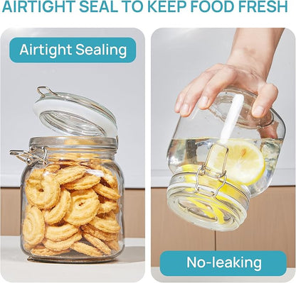 Vtopmart 34oz Glass Food Storage Jars - Image 3