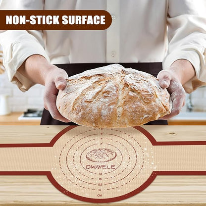 Silicone Bread Sling for Dutch Oven, Non-Stick & Easy to Clean Bread Baking Mat - Image 2