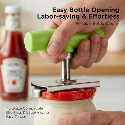 2Pcs Adjustable Jar Opener, Stainless Steel Labor-Saving Can Opener - Image 3