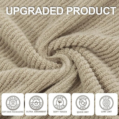 VOOVA & MOVAS Tan Bath Towels - Image 2