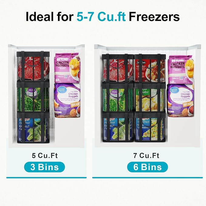 iSPECLE Freezer Organizer Bins - Image 3