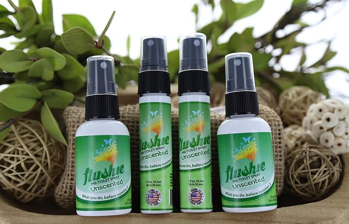 Flushie Pre-Toilet Spray for Poop Travel Size Toiletries Bathroom Spray for - Image 5