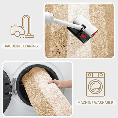Kitinjoy Indoor Outdoor Door Mat, 30x17 Non-Slip Absorbent Dirt Trapper - Image 5