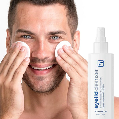 BRIOTECH Eyelid Cleanser, Hypochlorous Acid Spray, Lid & Eyelash Cleanser - Image 7