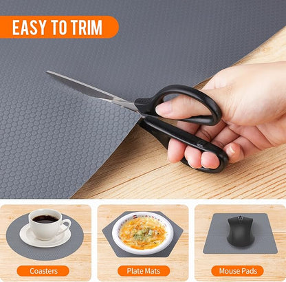 Shelf Liners for Kitchen Cabinet Waterproof Drawer Liner Non Adhesive EVA - Image 4