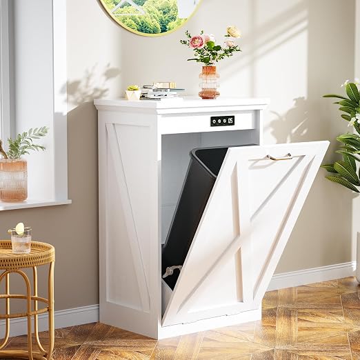 Betterhood Tilt Out Trash Can Cabinet, Hidden Trash Bin - Image 8