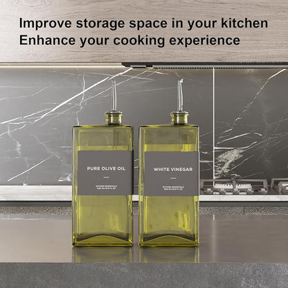 Olive Oil Dispenser for Kitchen, 16.9 oz/ 500 ml Olive Oil Dispenser Bottle - Image 7