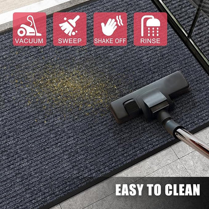 Kuyal Front Door Mat, Commercial Floor Mats Inside Outside Entrance, Heavy Duty - Image 6