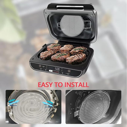 2 Packs Splatter Shield for Ninja IG651 IG600 IG601 Foodi Air Fryer Accessories - Image 6