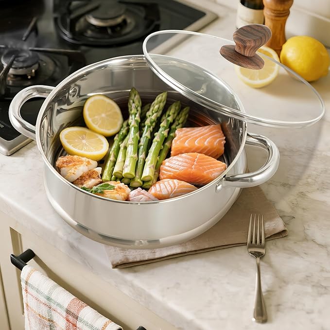 MAISON ARTS 30 Piece Pots and Pans Set Non Stick, Kitchen Cookware & Bakeware - Image 6