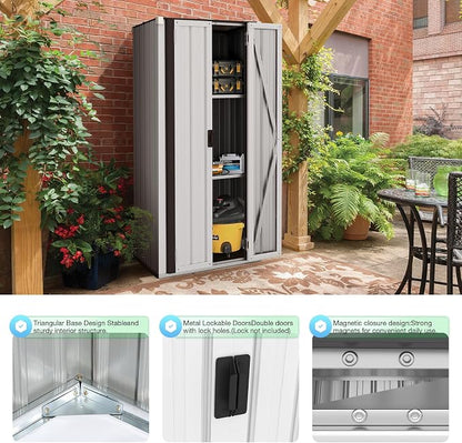 AECOJOY Outdoor Storage Cabinet Waterproof - Image 6