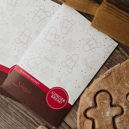 Simplicity Scents Gingerbread Scented Sachets Pack of 6, Fall & Winter - Image 6
