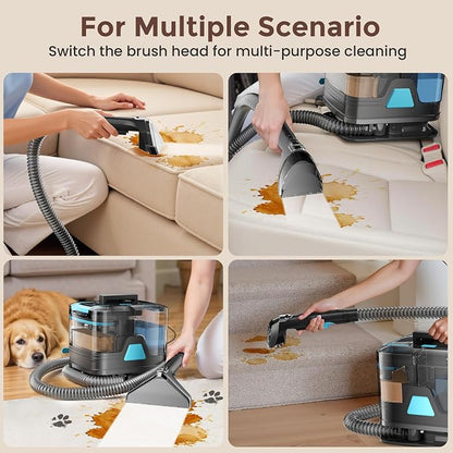 DEVOAC C8 Portable Carpet Upholstery Spot Cleaner Machine - Image 6