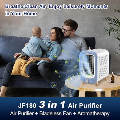 Jafanda Air Purifier for Home Bedroom 780sq ft, HEPA & Activated Carbon - Image 8