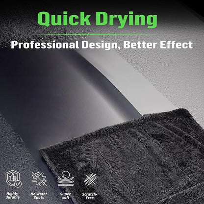 Shiny Bath Wipes Shower Cleaning Cloths, Premium Car Drying Towel | Ultra - Image 3