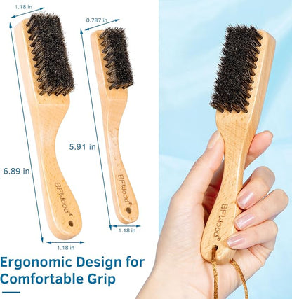 BFWood Horsehair Silver Brush - Image 5