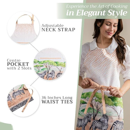 Maison d' Hermine 100% Cotton Apron - Image 5