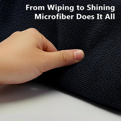 Blue Horizon Microfiber Cleaning Towels, Ultra Soft Plush Wash-Cloths, - Image 5