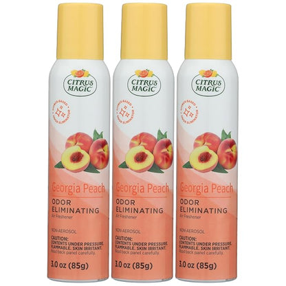 Citrus Magic Odor Eliminating Air Freshener Spray, Georgia Peach by CitrusMagic