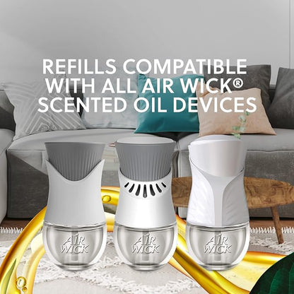 Air Wick Plug in Scented Oil Refill, Fresh Linen, Air Freshener, Essential Oils - Image 3