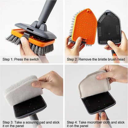 CLEANHOME Tile Tub Scrubber Brush - Image 7