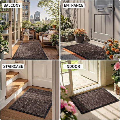 Yimobra Front Door Mat Outside Entrance 29.5x17, Waterproof Heavy Duty Outdoor - Image 6