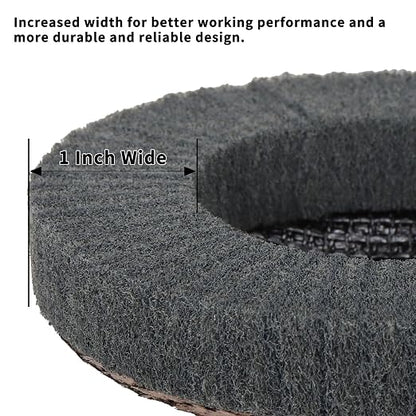 15Pcs 180# 320# 600# Scour Flap Disc 4 1/2 Inch Angle Grinder Attachment - Image 6