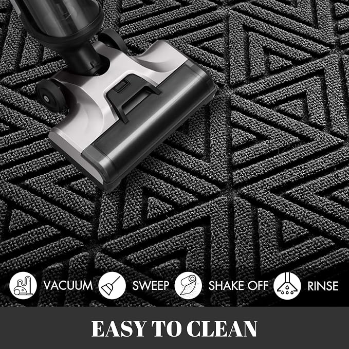 Yimobra Large Door Mat 47x24, All-Weather Waterproof Non-Slip Welcome Matt - Image 9