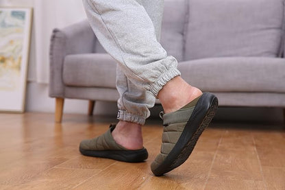 KUBUA Slippers for Men and Womens Indoor House Shoes Plush Slip on Outdoor - Image 6