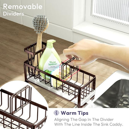 SWTYMIKI Sponge Holder for Kitchen Sink - Image 4